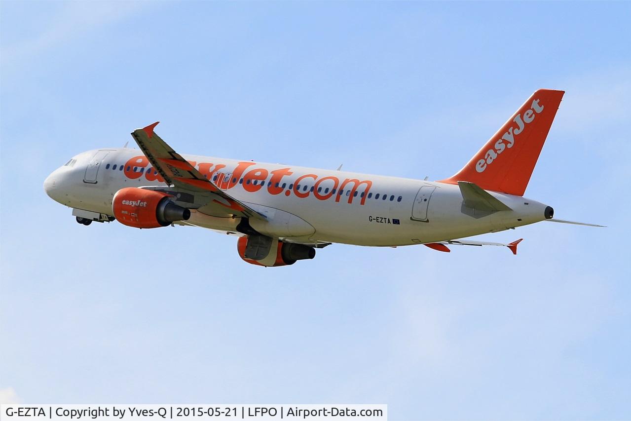 G-EZTA, 2009 Airbus A320-214 C/N 3805, Airbus A320-214, Take off rwy 24, Paris-Orly Airport (LFPO-ORY)