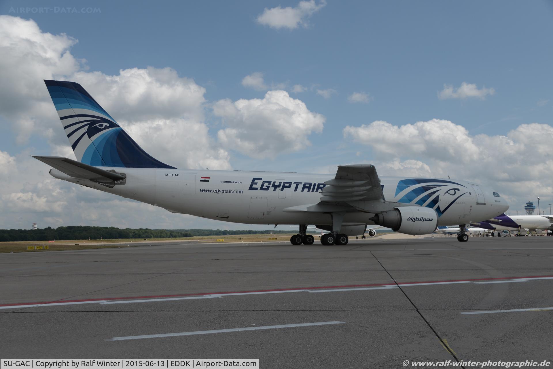SU-GAC, 1983 Airbus A300B4-203(F) C/N 255, Airbus A300B4-203F - MSX Egyptair Cargo 'New Valley'- 255 - SU-GAC - 13.06.2015 - CGN