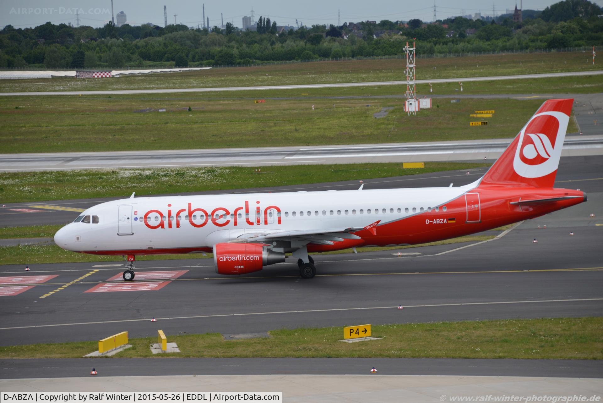 D-ABZA, 2008 Airbus A320-216 C/N 3532, Airbus A320-214 - AB BER Air Berlin - 3532 - D-ABZA - 26.05.2015 - DUS