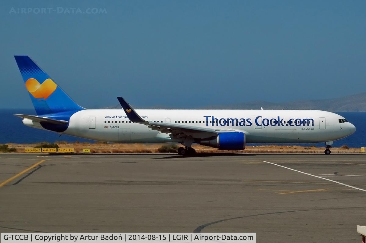 G-TCCB, 1997 Boeing 767-31K C/N 28865, Thomas Cook