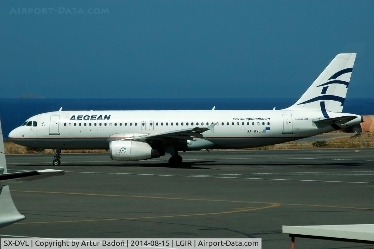 SX-DVL, 2008 Airbus A320-232 C/N 3423, AEGEAN