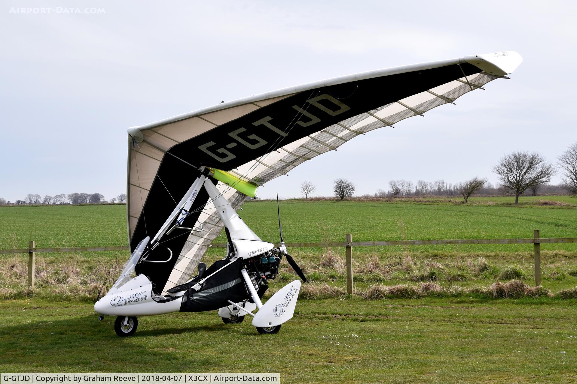 G-GTJD, 2006 P&M Aviation Quik GT450 C/N 8183, Parked at Northrepps.