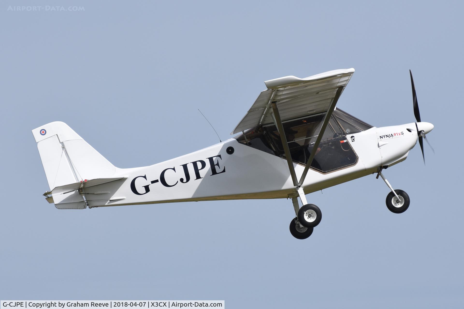 G-CJPE, 2016 Best Off SkyRanger Nynja 912(1) C/N BMAA/HB/681, Departing from Northrepps.