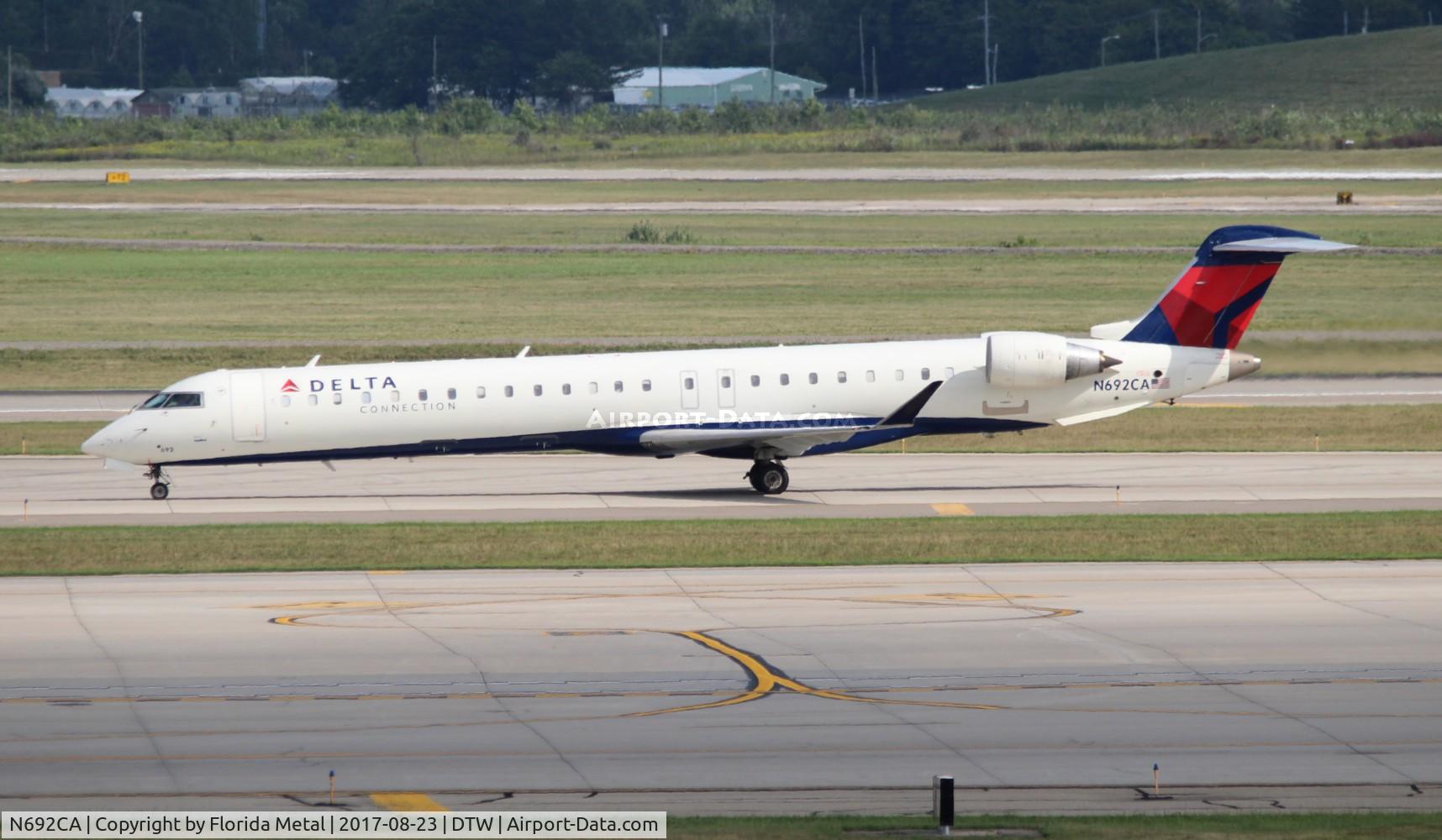 N692CA, 2006 Bombardier CRJ-900ER (CL-600-2D24) C/N 15092, Delta Connection