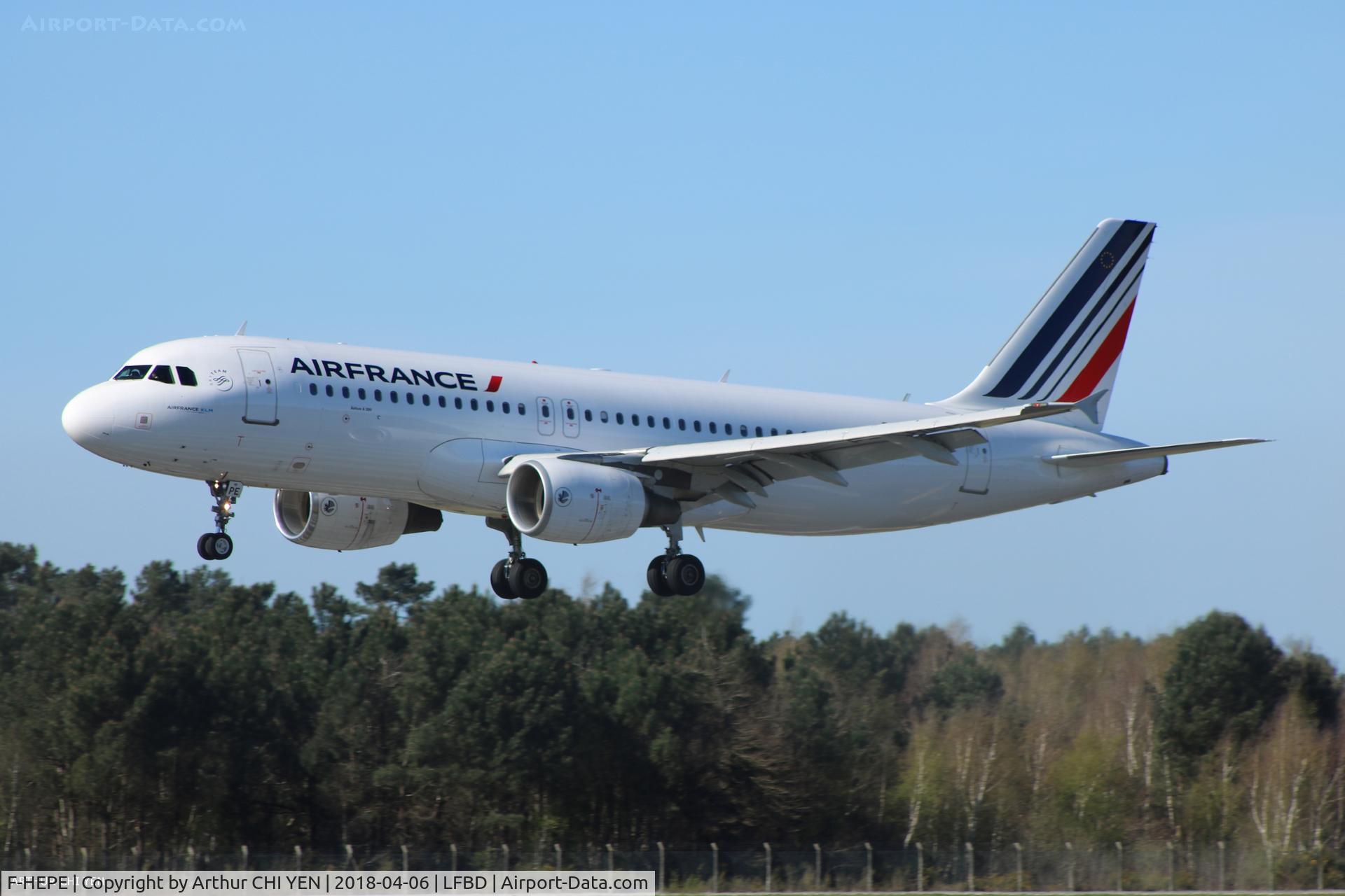 F-HEPE, 2010 Airbus A320-214 C/N 4298, Flight From Paris CDG