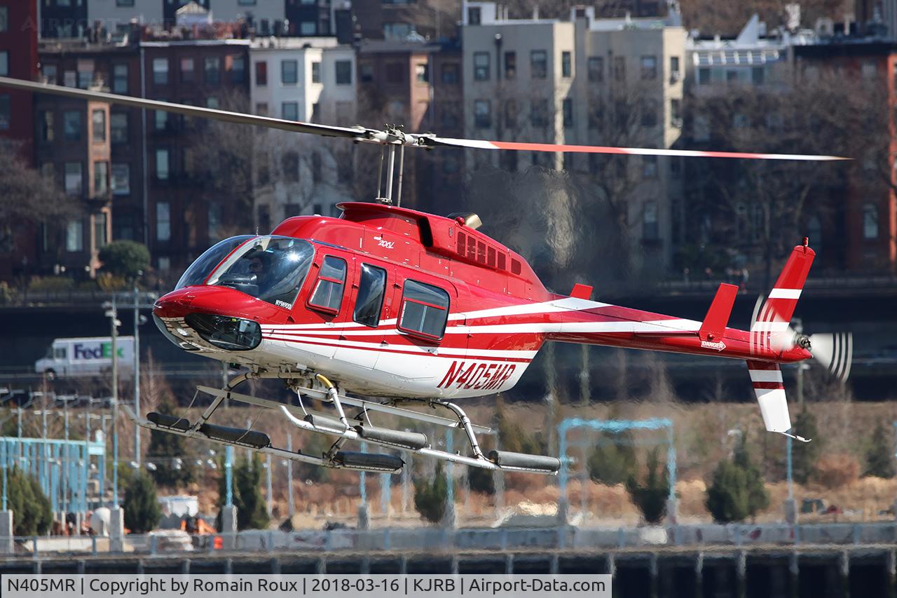 N405MR, 2009 Bell 206L-4 LongRanger C/N 52391, Landing