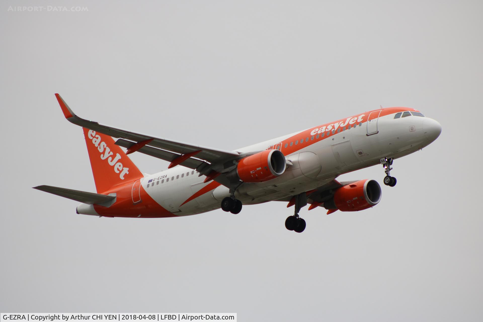 G-EZRA, 2017 Airbus A320-214 C/N 7597, From Nice