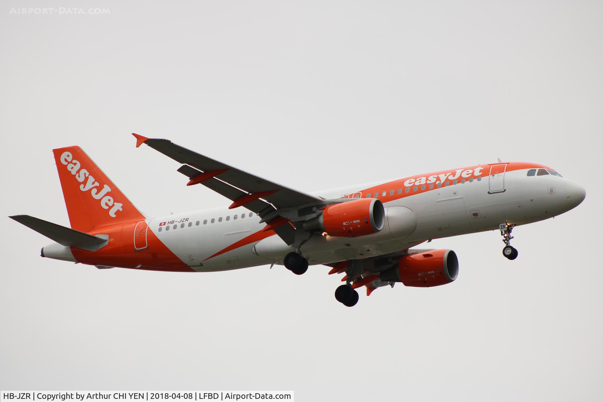 HB-JZR, 2009 Airbus A320-214 C/N 4034, From Geneva