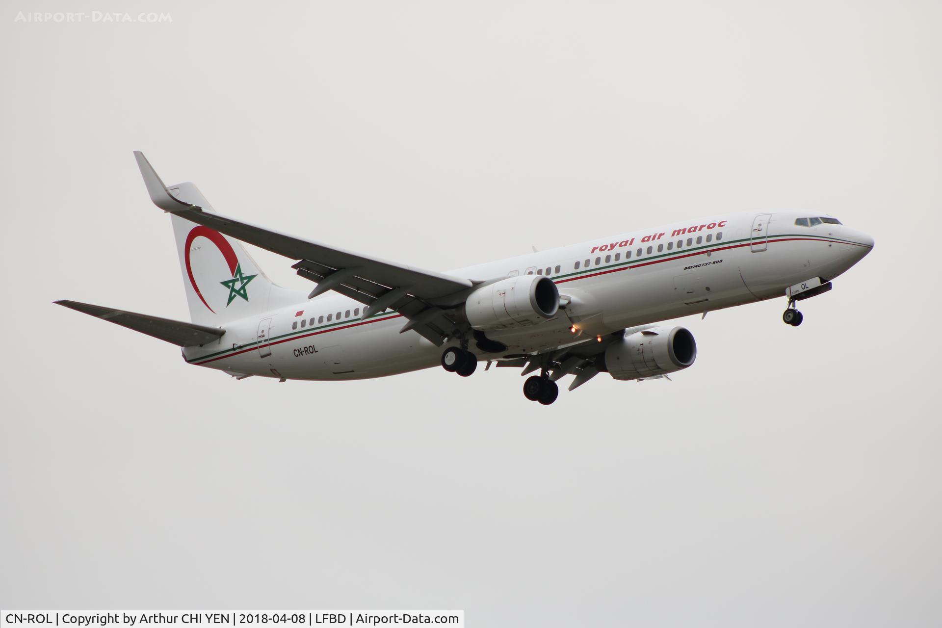 CN-ROL, 2007 Boeing 737-8B6 C/N 33065, From Casablanca