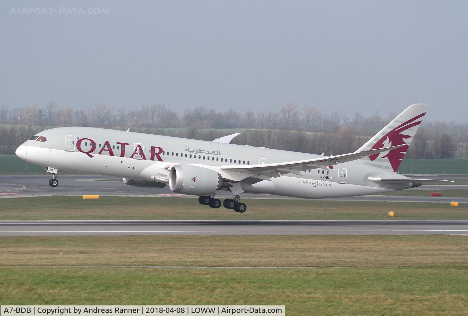 A7-BDB, 2016 Boeing 787-8 Dreamliner Dreamliner C/N 38346, Qatar Airways Boeing 787