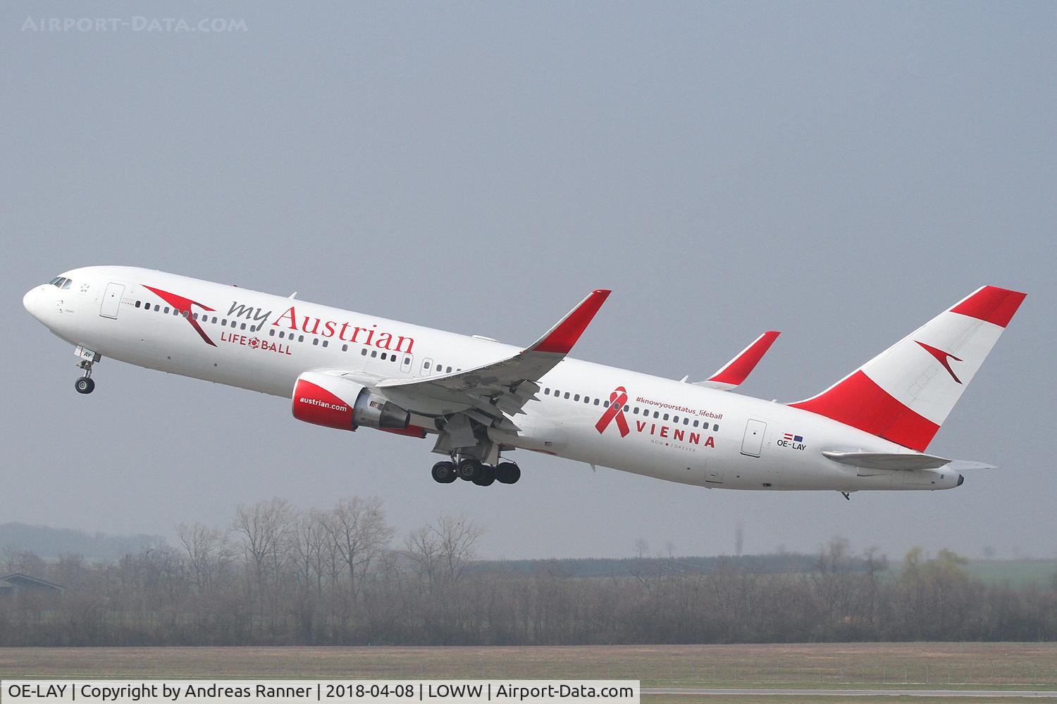 OE-LAY, 1998 Boeing 767-3Z9/ER C/N 29867, Austrian Airlines Boeing 767