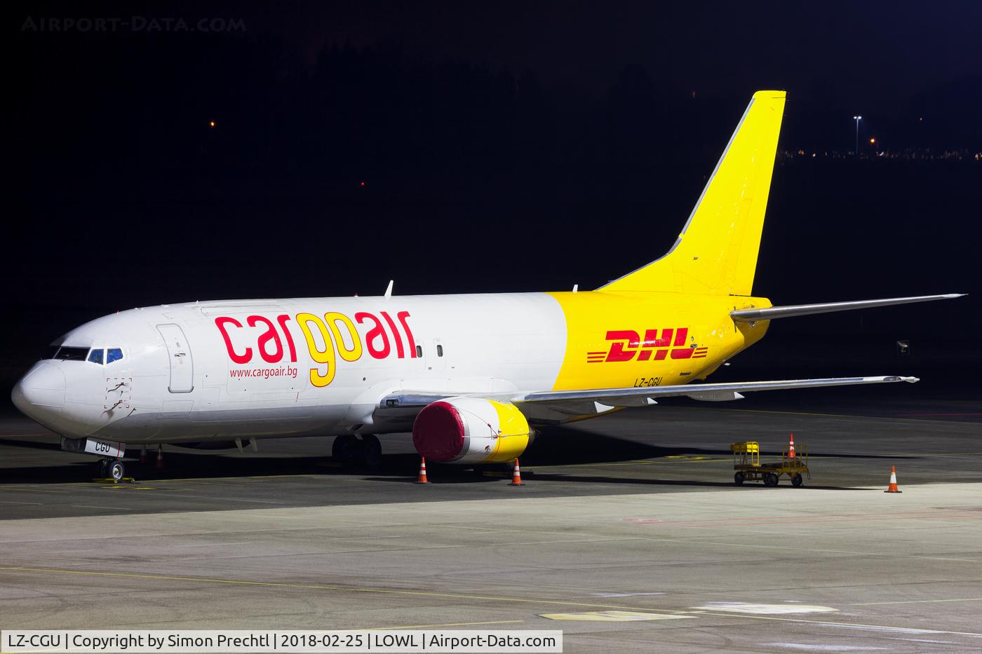 LZ-CGU, 1990 Boeing 737-448 C/N 24773, LZ-CGU @ Linz Airport