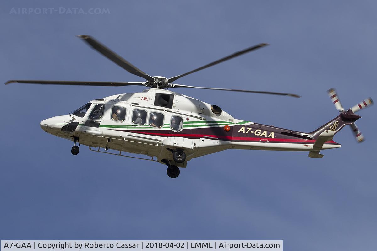 A7-GAA, AgustaWestland AW-189 C/N 49009, Runway 31