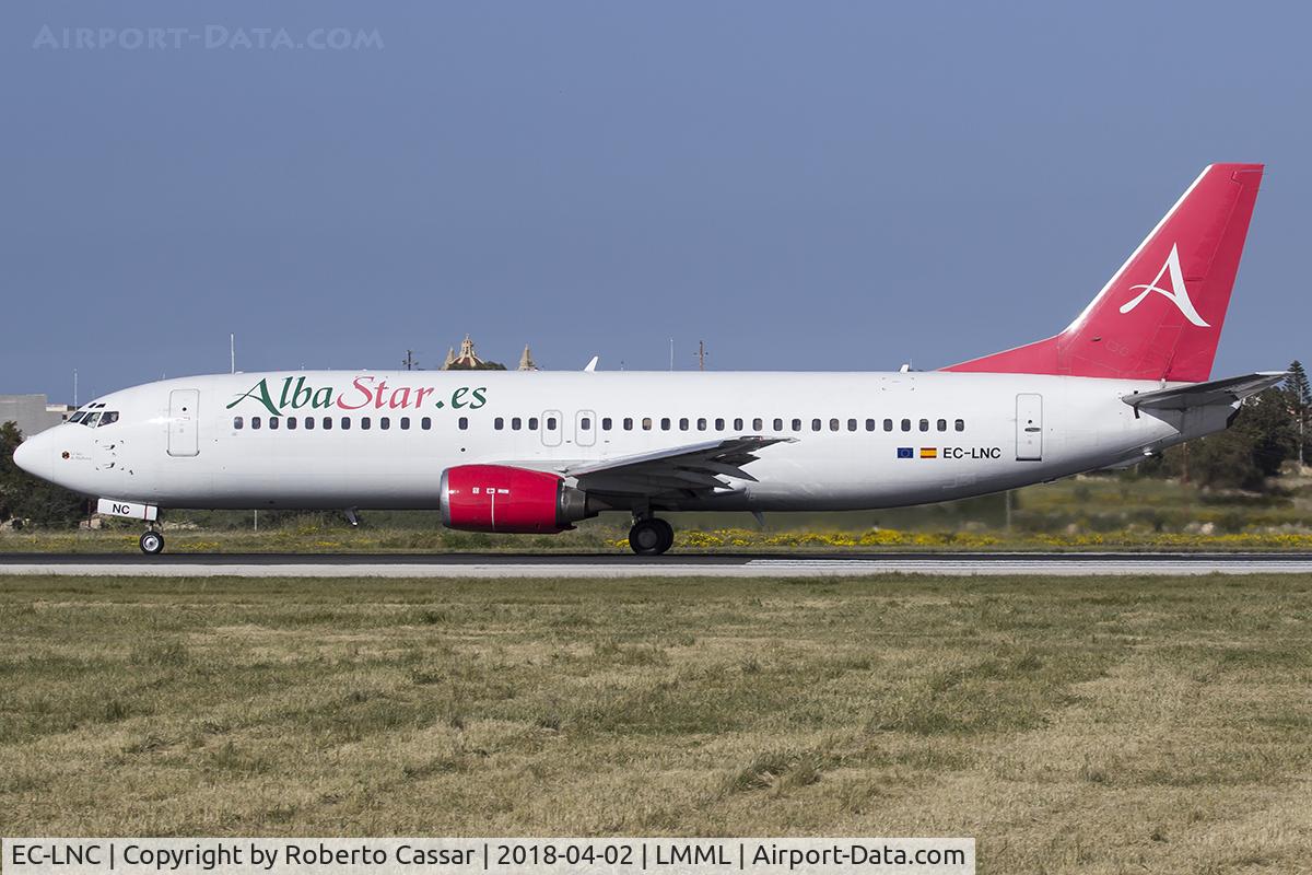 EC-LNC, 1990 Boeing 737-4K5 C/N 24130, Runway 31