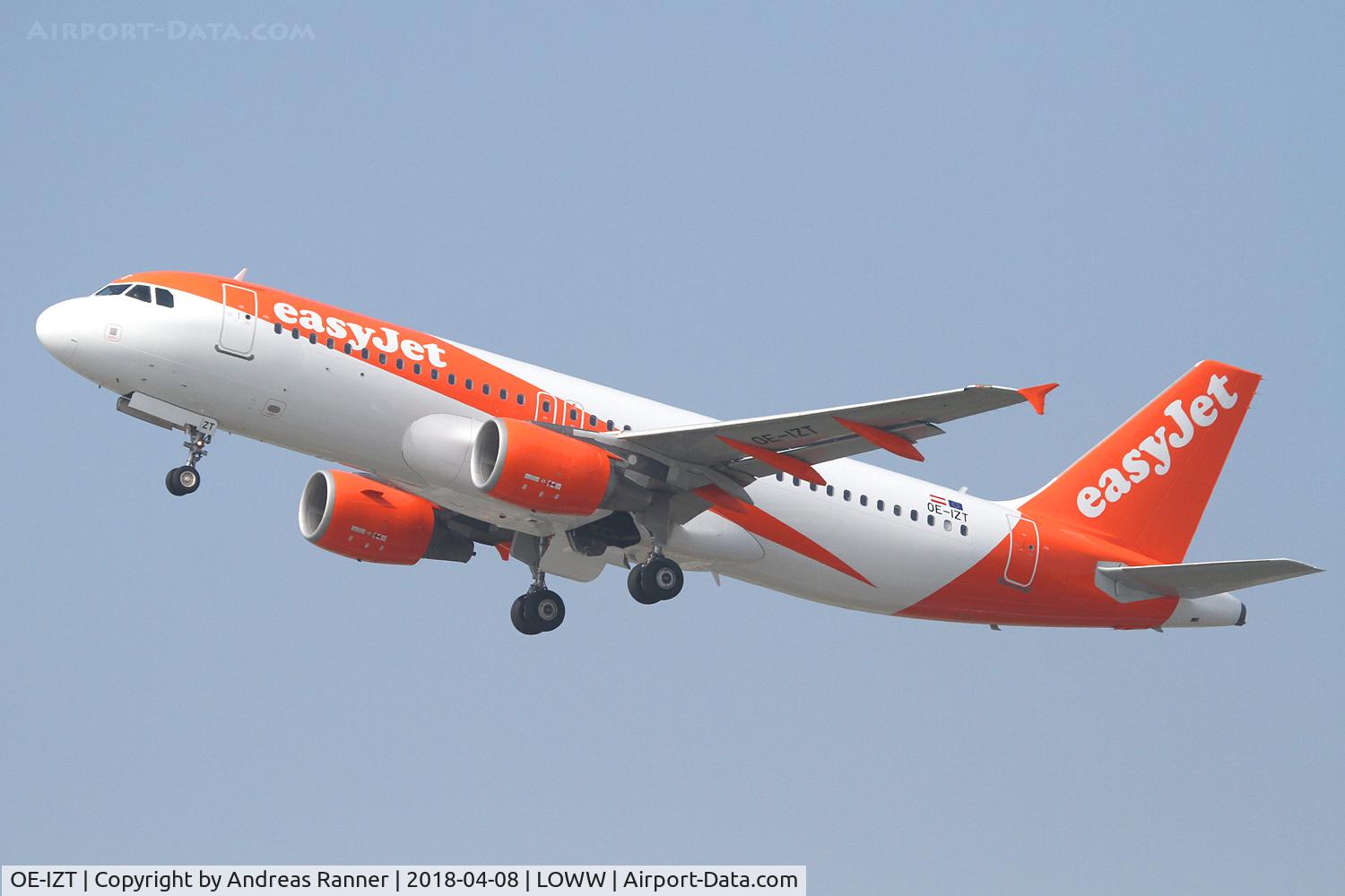 OE-IZT, 2009 Airbus A320-214 C/N 3995, easyJet Europe A320