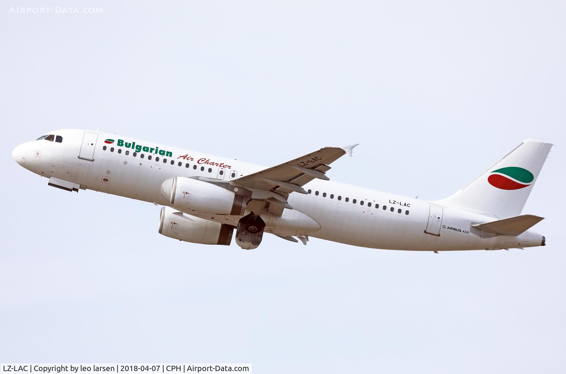 LZ-LAC, 1992 Airbus A320-231 C/N 296, Copenhagen 7.4.2018