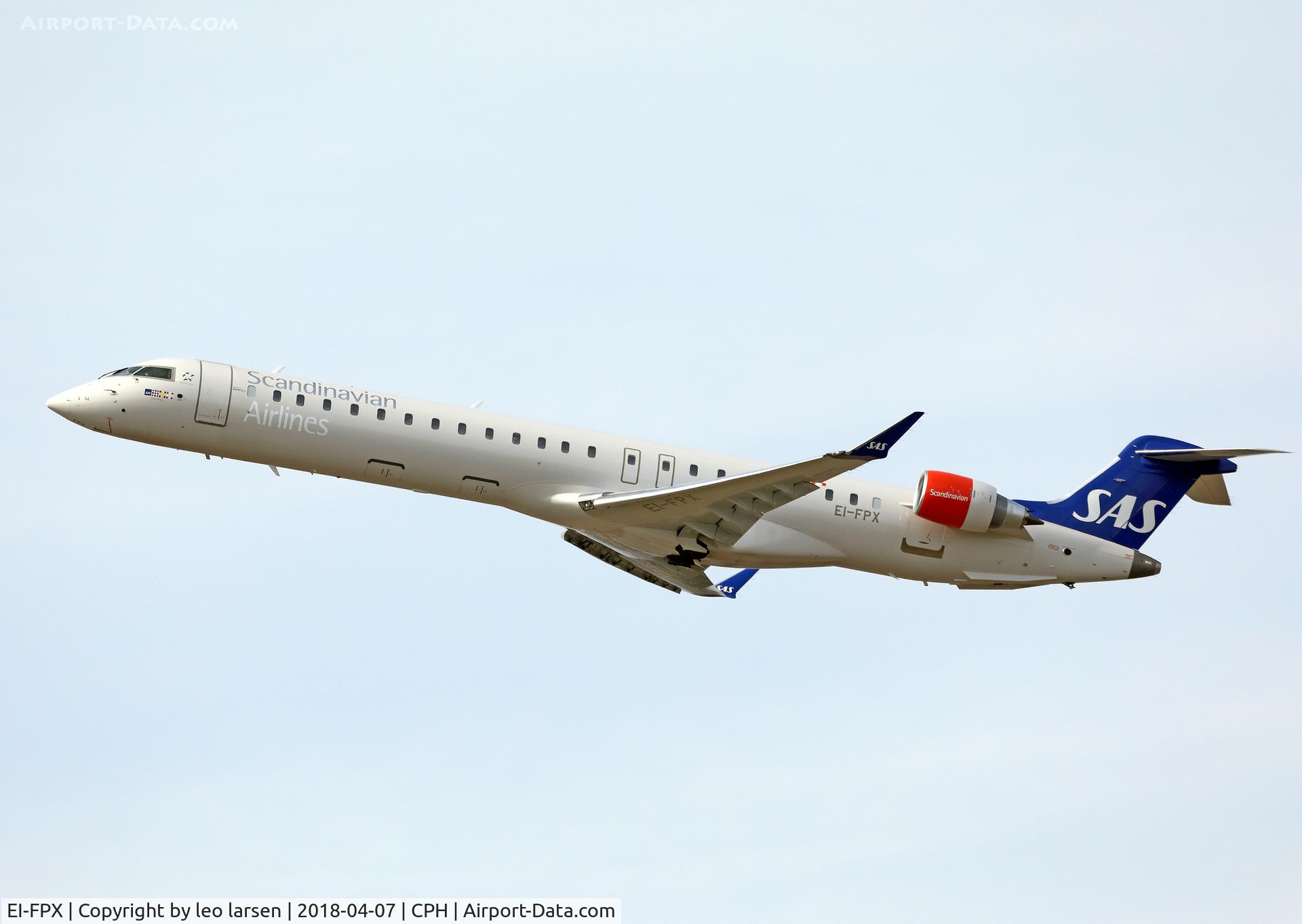 EI-FPX, 2017 Bombardier CRJ-900LR (CL-600-2D24) C/N 15444, Copenhagen 7.4.2018