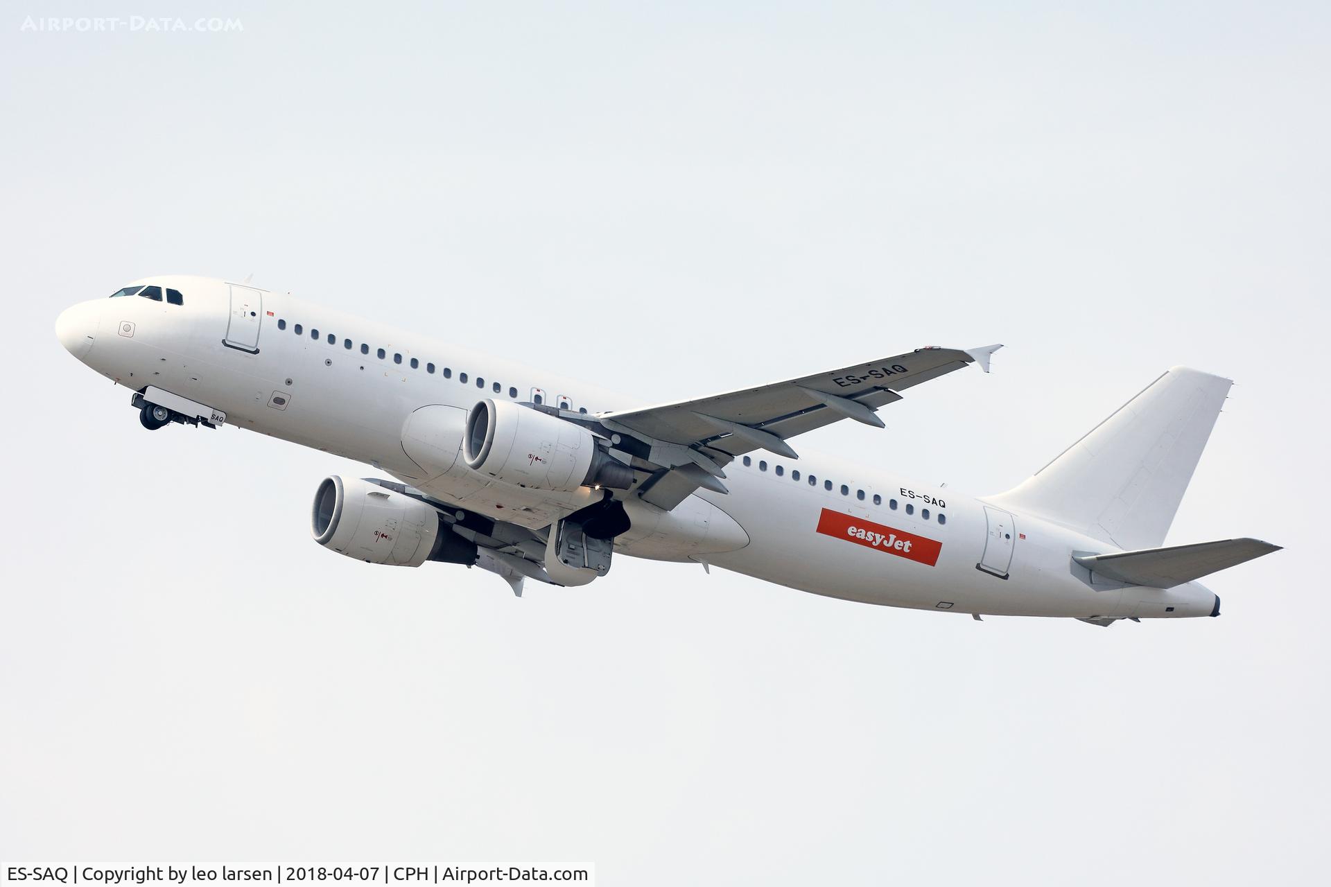 ES-SAQ, 1999 Airbus A320-214 C/N 984, Copenhagen 7.4.2018
