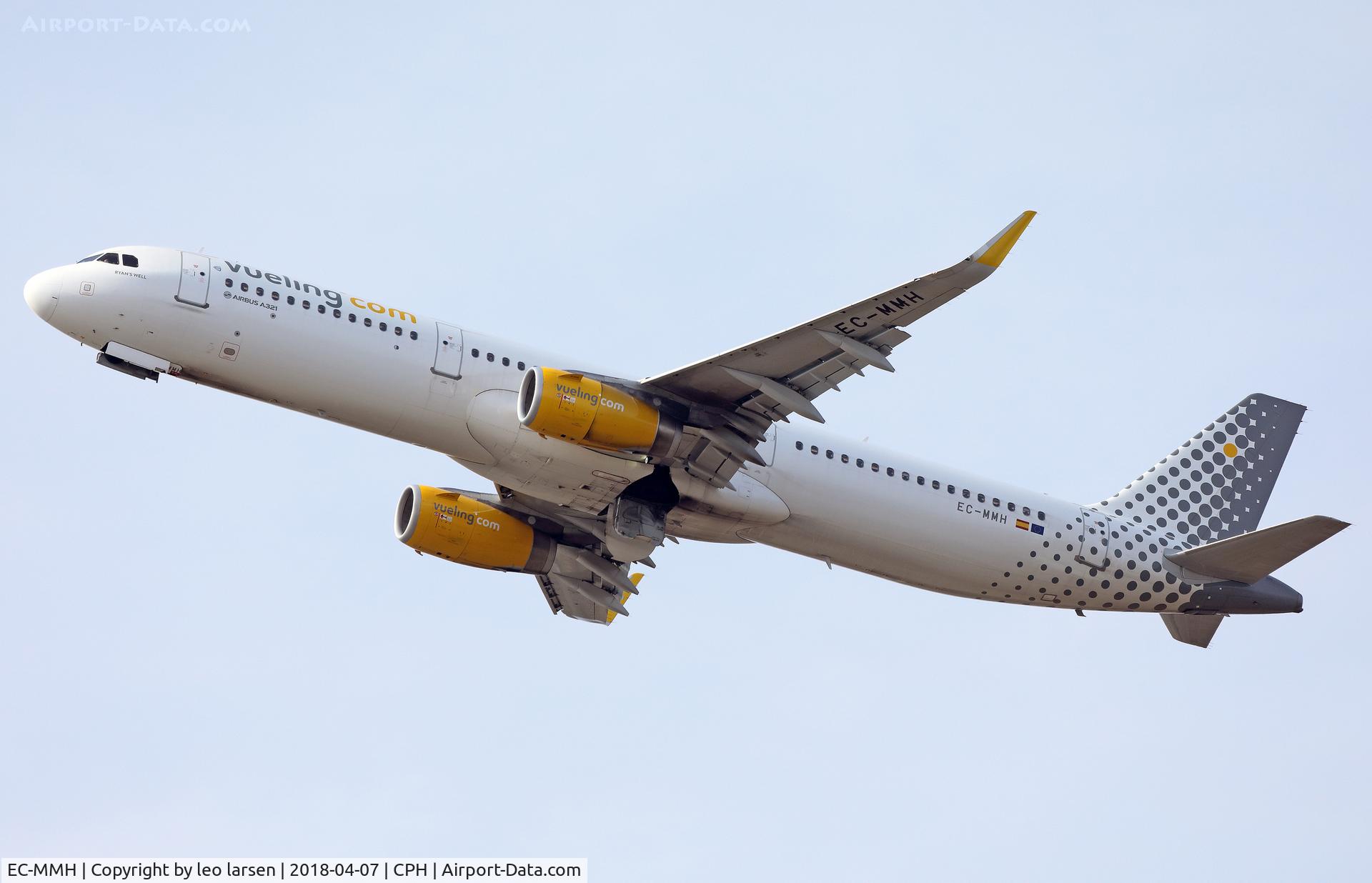 EC-MMH, 2016 Airbus A321-231 C/N 7152, Copenhagen 7.4.2018