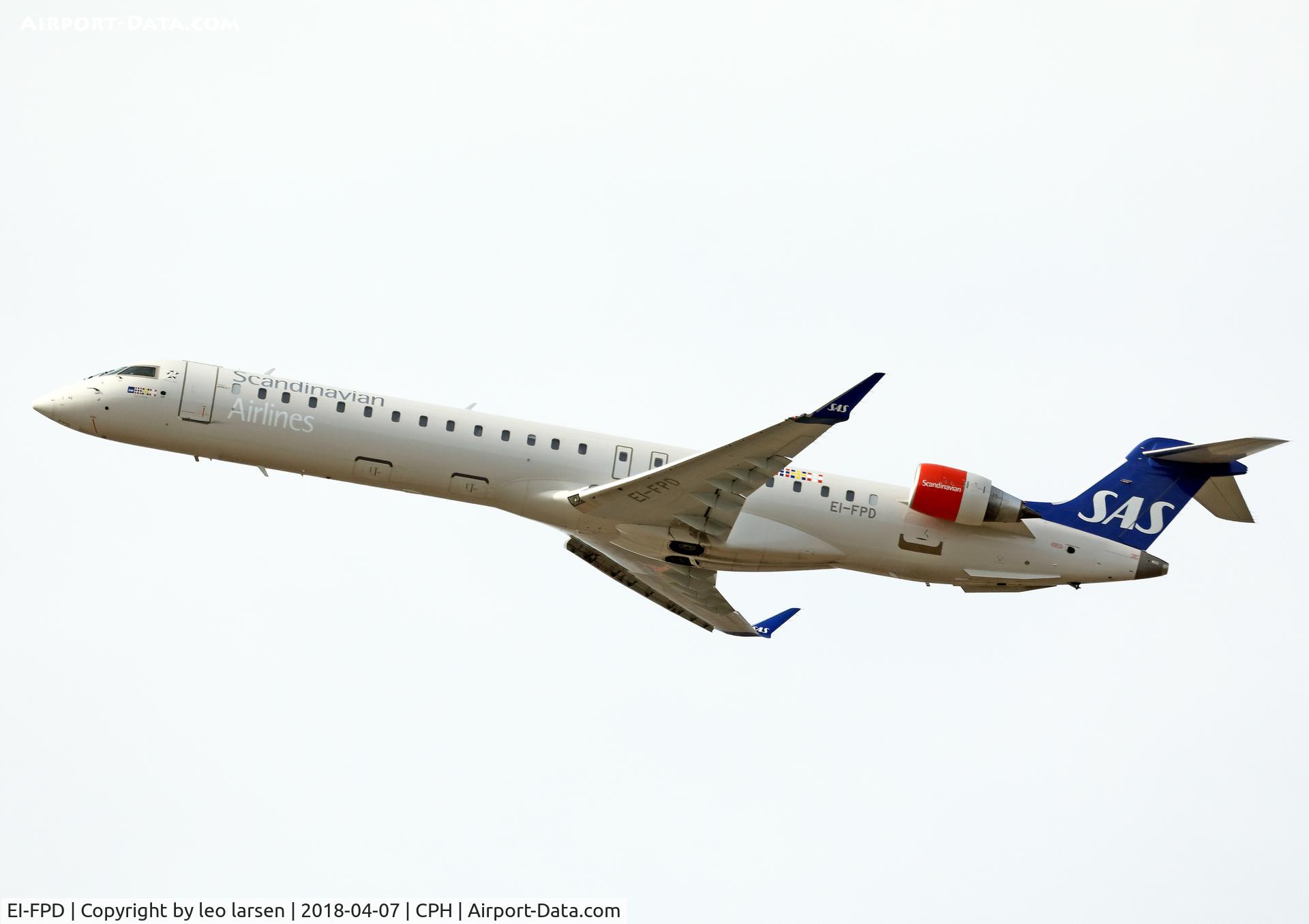 EI-FPD, 2016 Bombardier CRJ-900LR (CL-600-2D24) C/N 15401, Copenhagen 7.4.2018