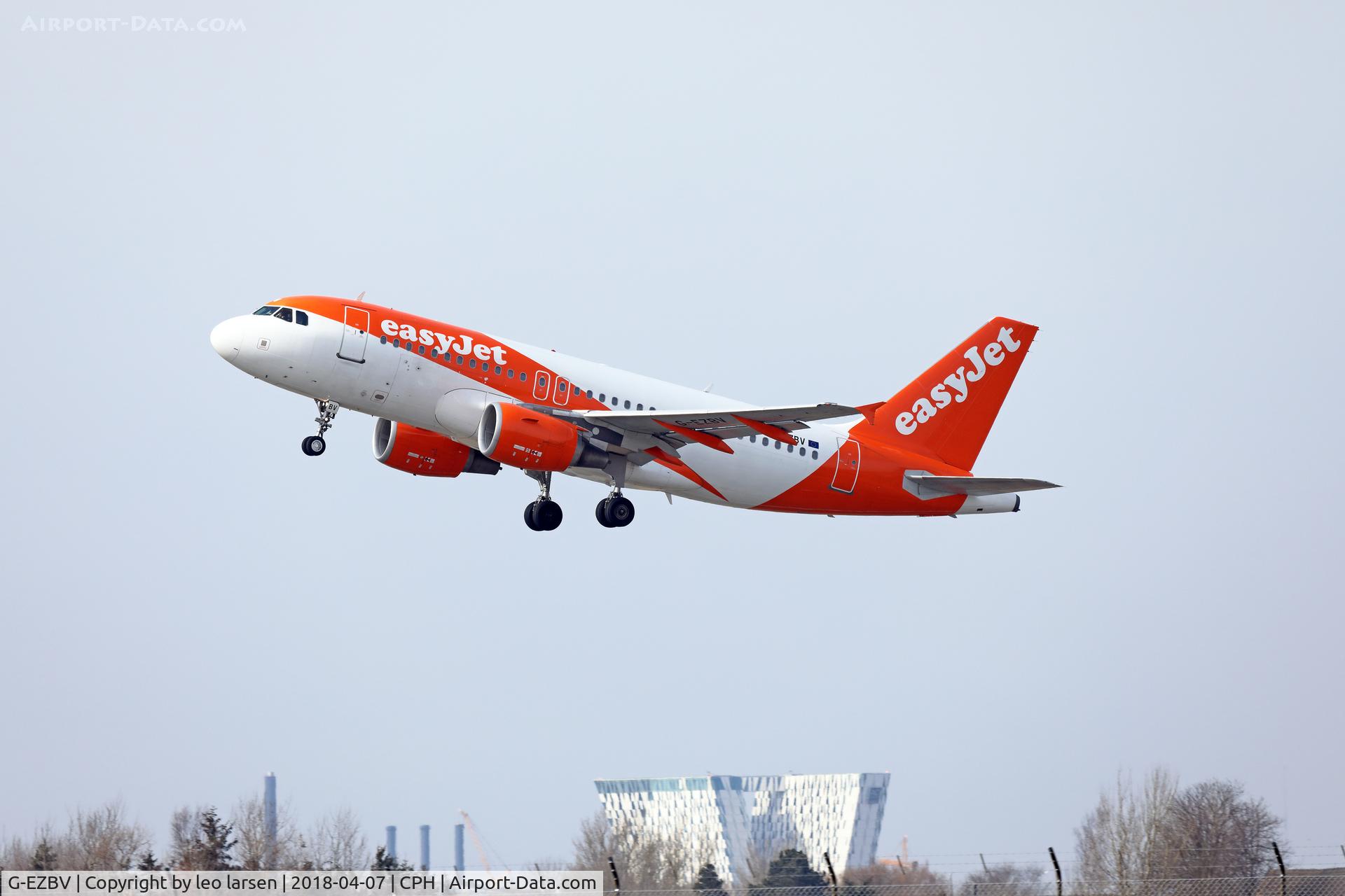 G-EZBV, 2007 Airbus A319-111 C/N 3122, Copenhagen 7.4.2018