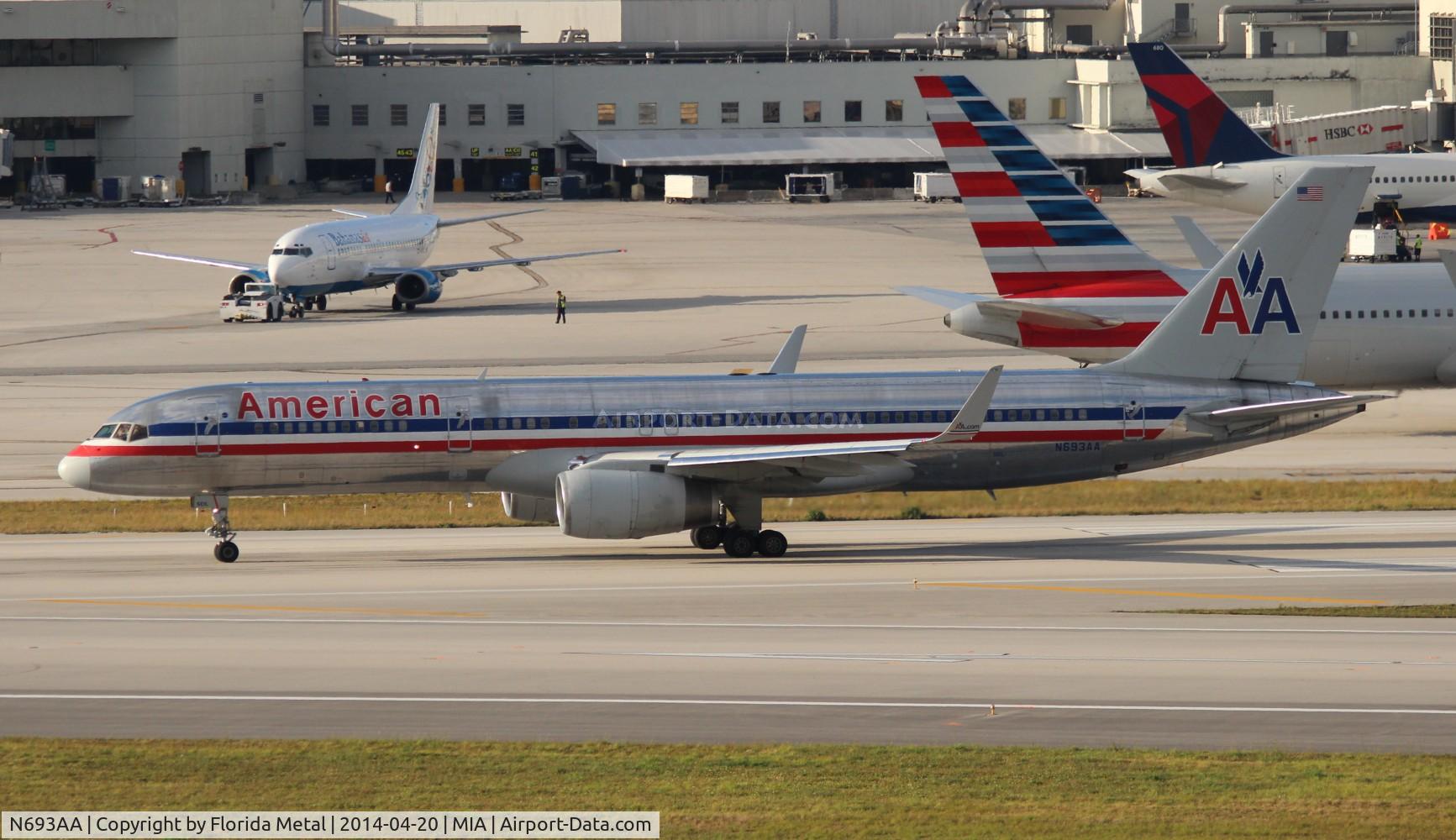 N693AA, 1994 Boeing 757-223 C/N 26973, American