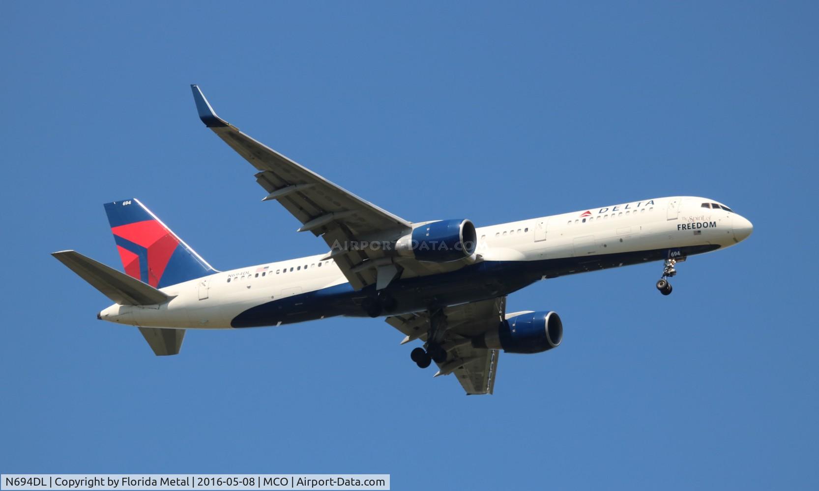 N694DL, 1998 Boeing 757-232 C/N 29726, Delta