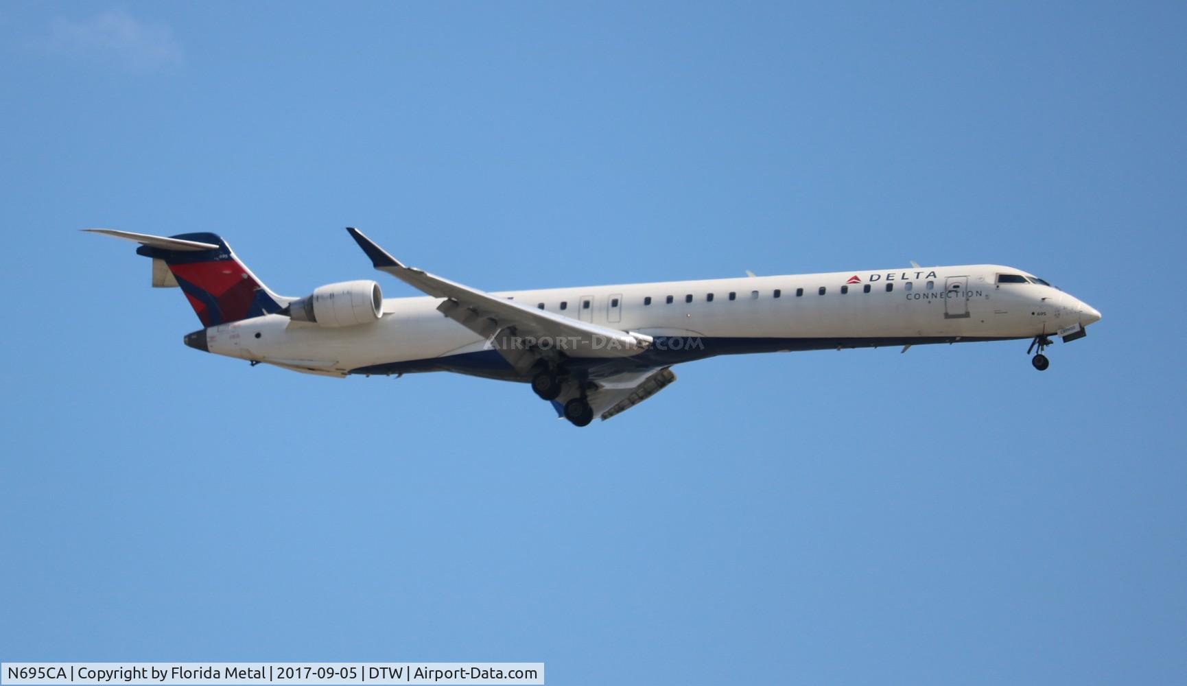 N695CA, 2006 Bombardier CRJ-900ER (CL-600-2D24) C/N 15097, Delta Connection