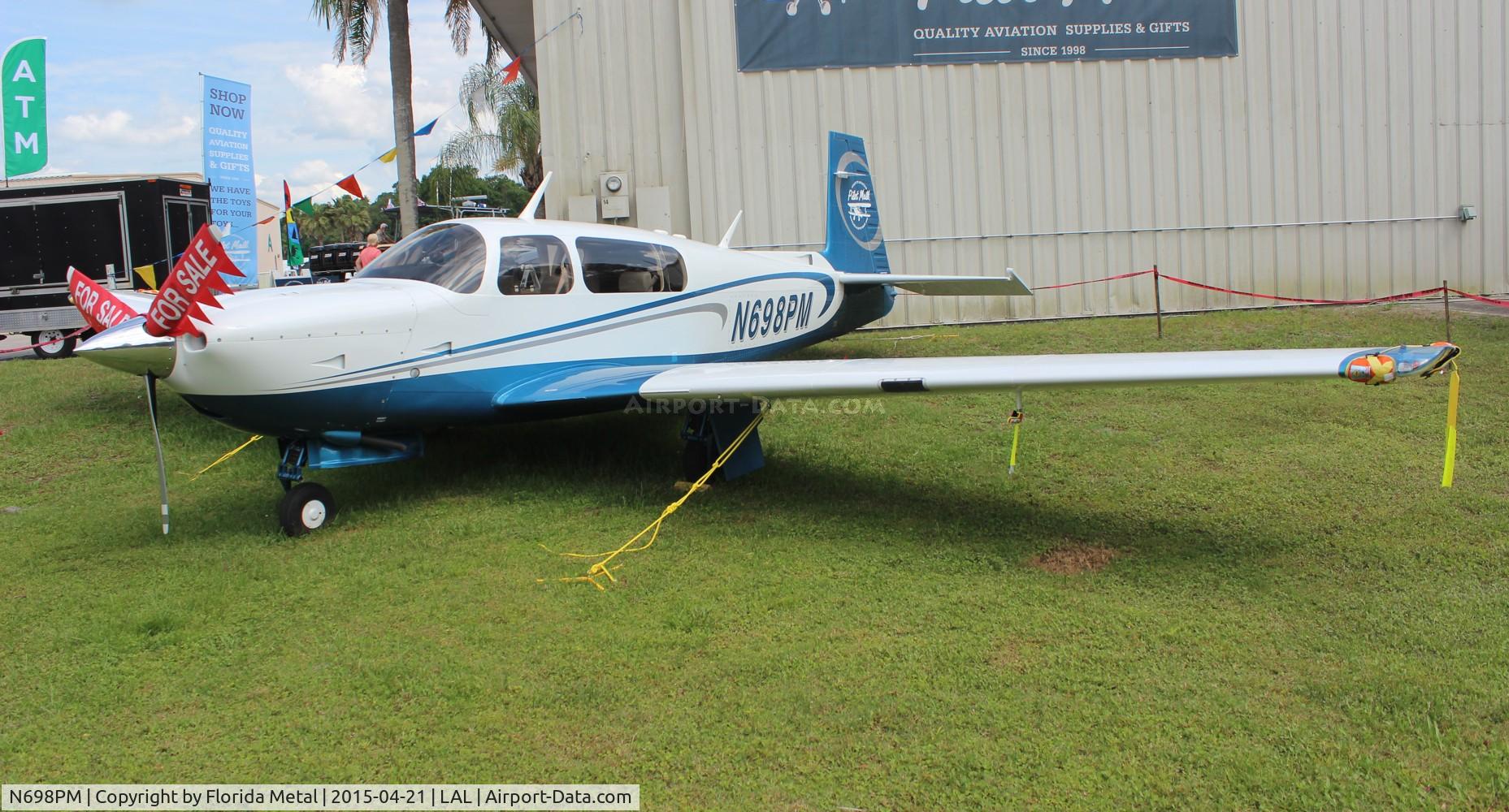 N698PM, 2008 Mooney M20R Ovation C/N 29-0504, Mooney M20R