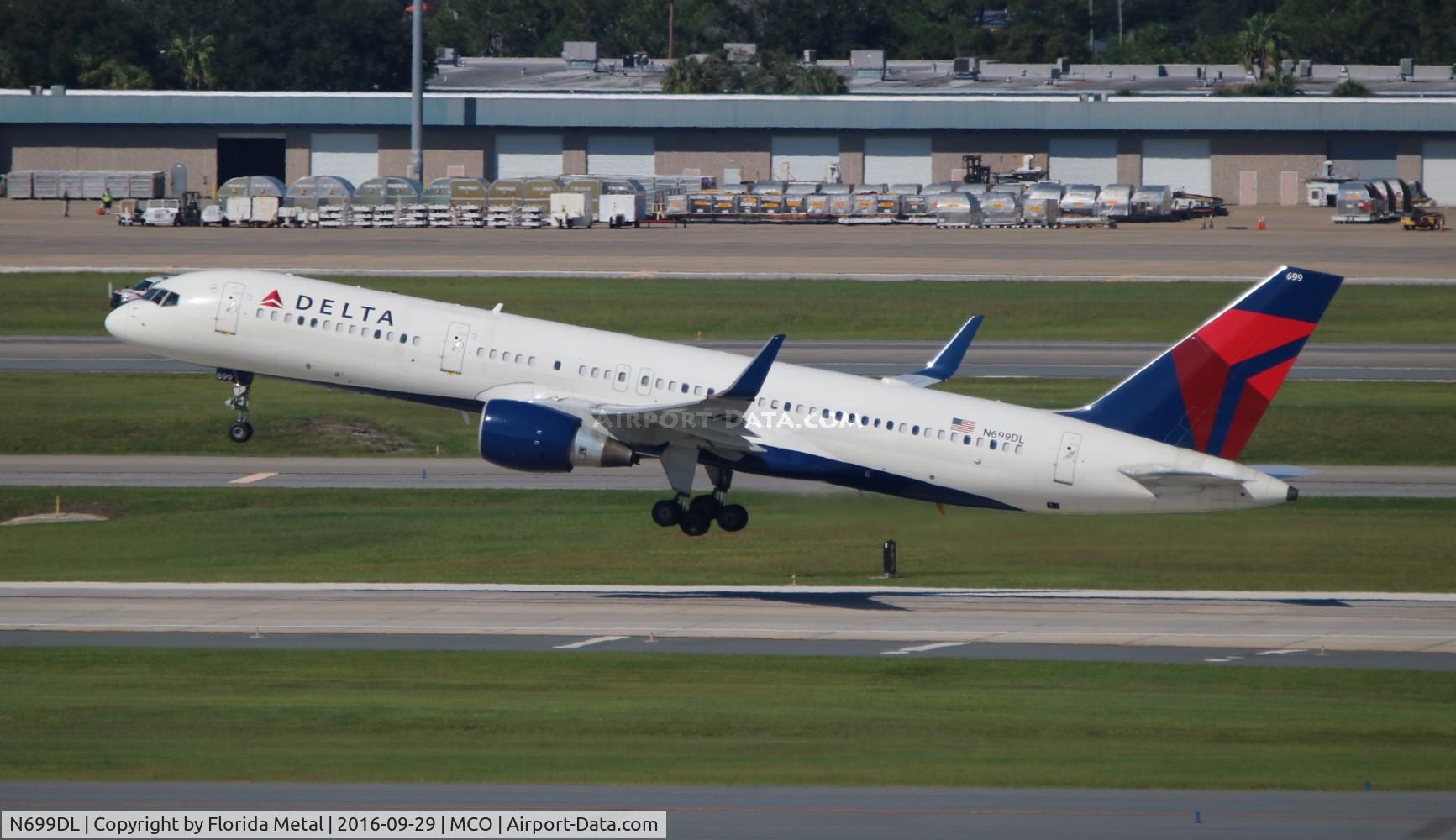 N699DL, 1999 Boeing 757-232 C/N 29970, Delta