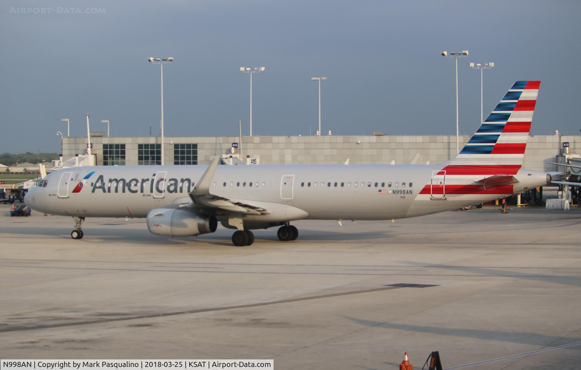 N998AN, 2017 Airbus A321-231 C/N 7509, Airbus A321-231