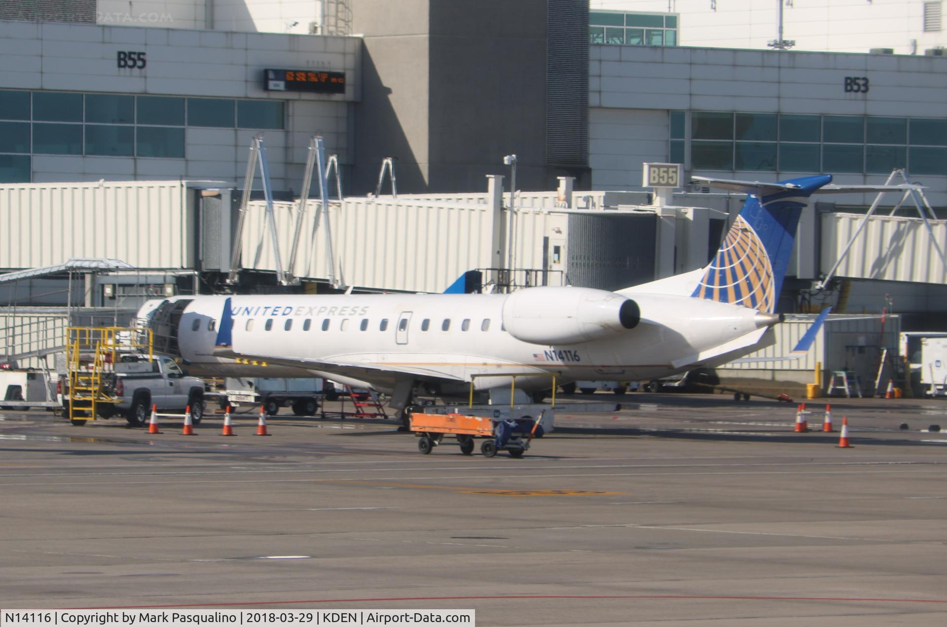 N14116, 2002 Embraer ERJ-145XR (EMB-145XR) C/N 145672, EMB-145XR