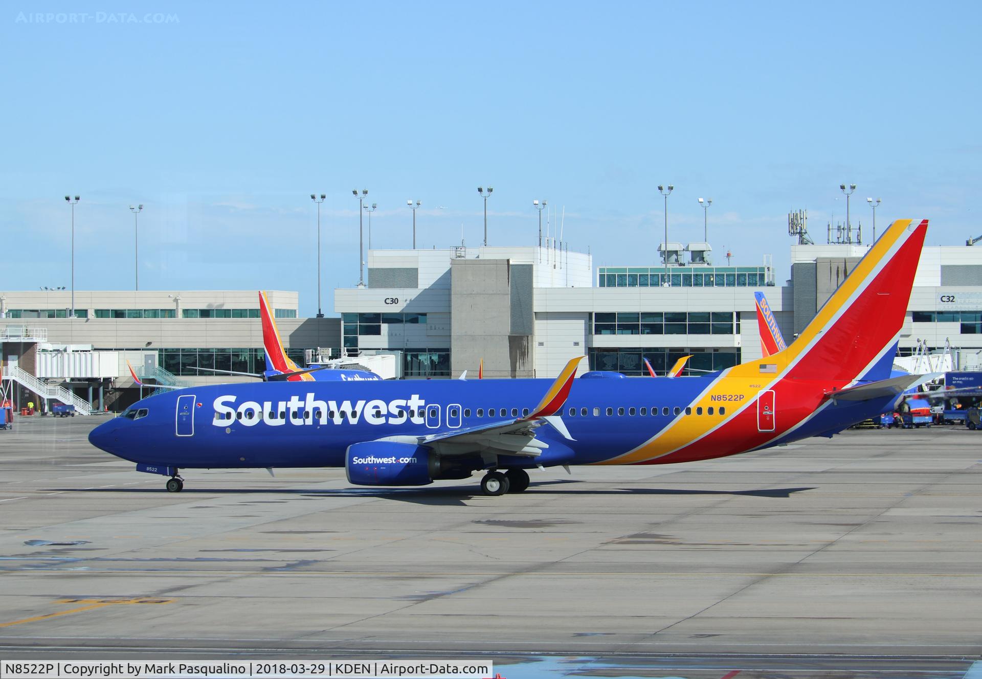N8522P, 2017 Boeing 737-8H4 C/N 36922, Boeing 737-8H4