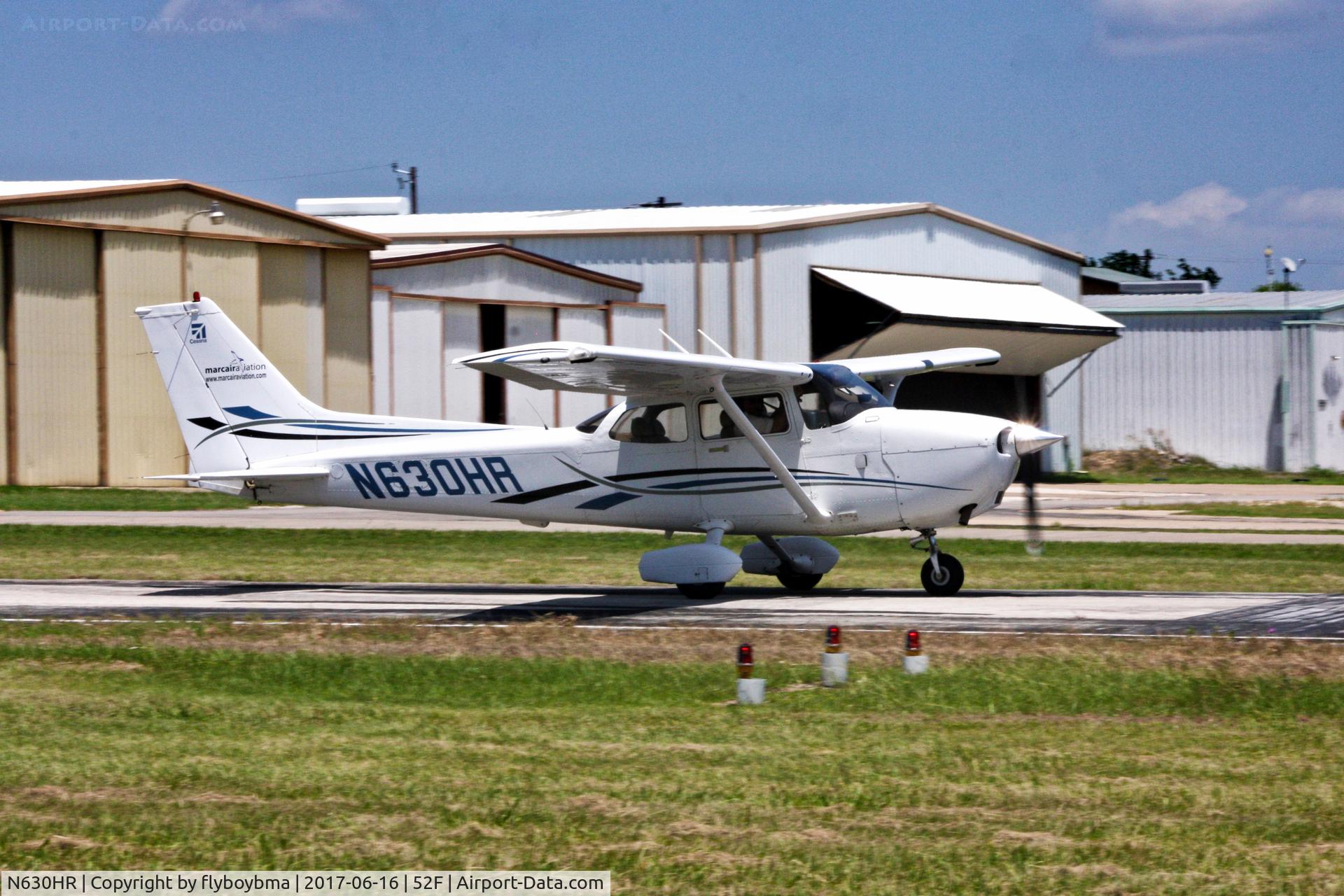 N630HR, 2006 Cessna 172S C/N 172S10205, Taking off from Northwest Regional Airport on a warm summer day.