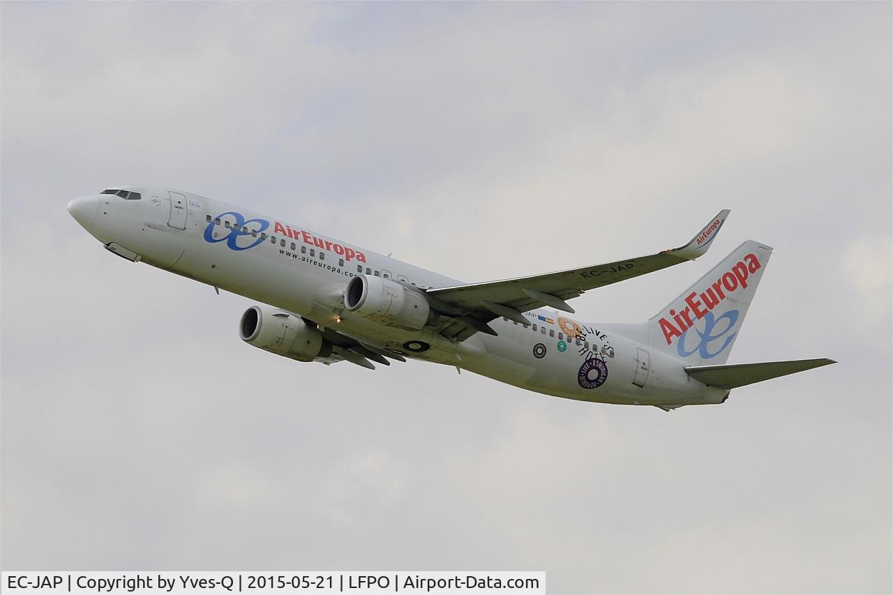 EC-JAP, 2004 Boeing 737-85P C/N 33971, Boeing 737-85P, Take off rwy 24, Paris-Orly Airport (LFPO-ORY)