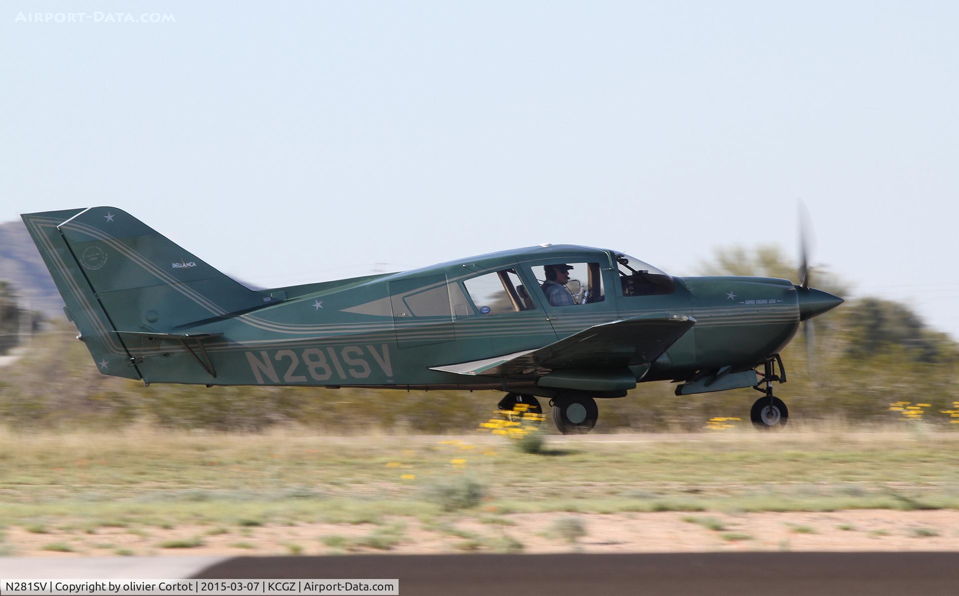 N281SV, 2000 Bellanca 17-30A Viking C/N 00-301029, cactus fly in
