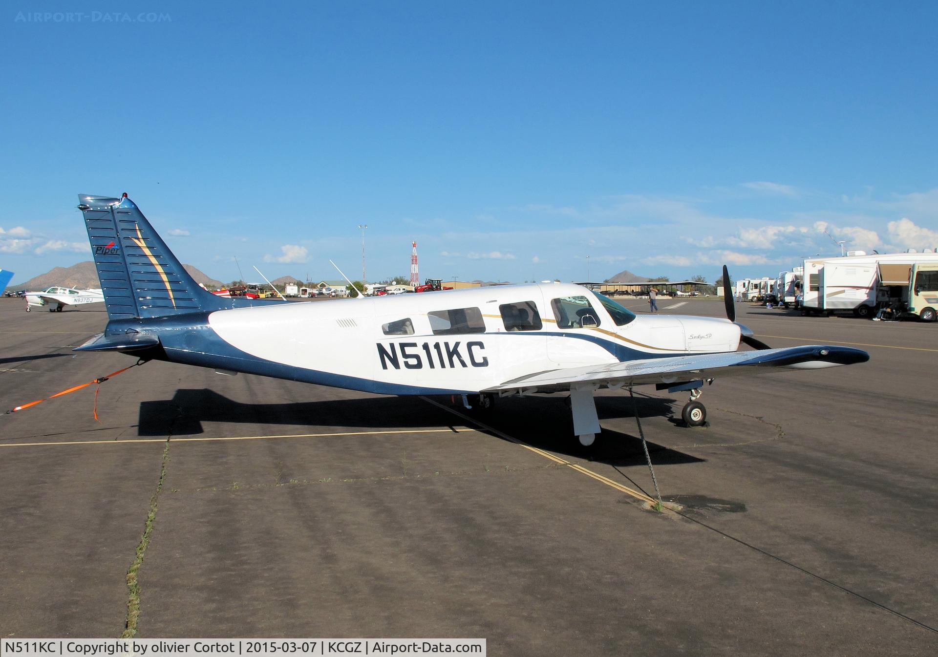 N511KC, 1980 Piper PA-32R-301 C/N 32R-8013055, cactus fly in