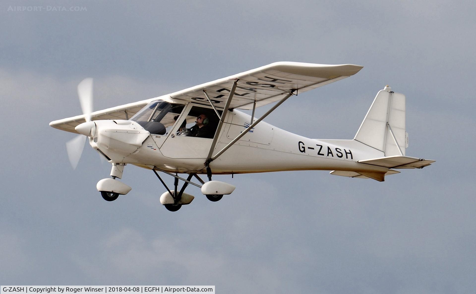G-ZASH, 2013 Comco Ikarus C42 FB80 C/N 1304-7257, Resident Ikarus C.42 operated by Gower Flight Centre.