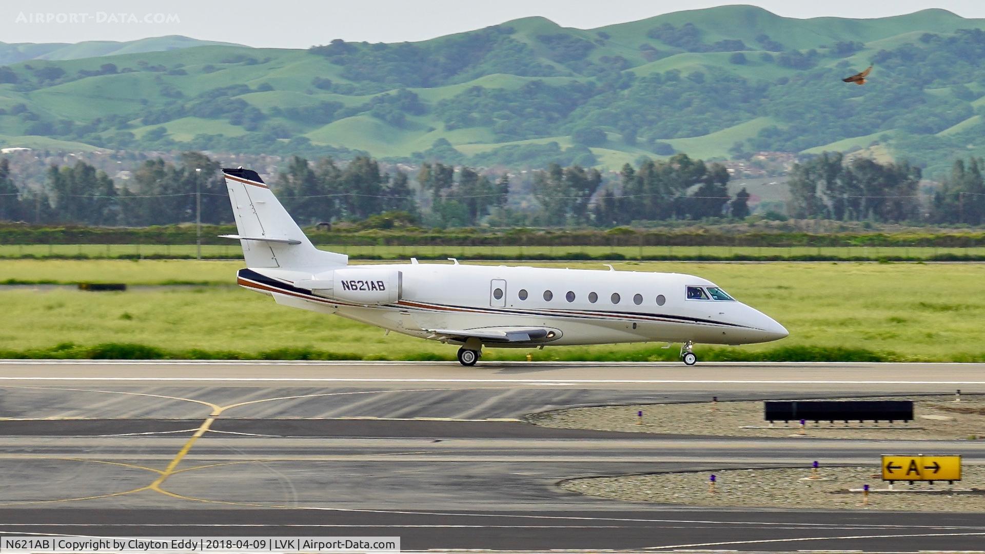 N621AB, 2008 Israel Aerospace Industries G200 C/N 199, Livermore Airport California 2018.