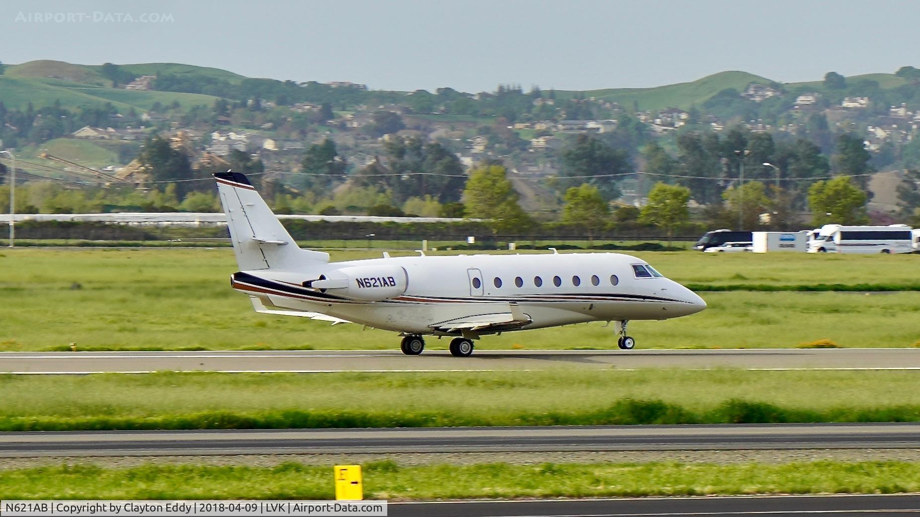 N621AB, 2008 Israel Aerospace Industries G200 C/N 199, Livermore Airport California 2018.