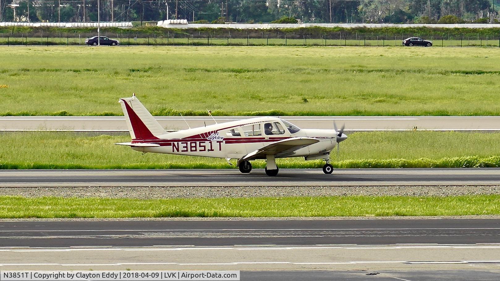 N3851T, 1967 Piper PA-28R-180 Cherokee Arrow C/N 28R-30173, Livermore Airport California 2018.