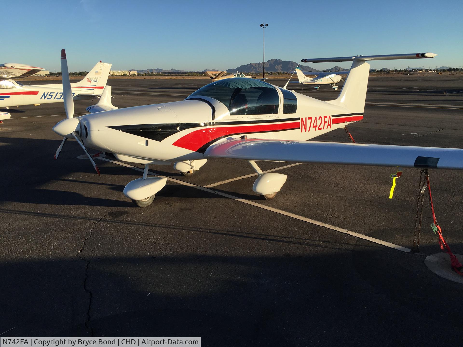 N742FA, 2006 Dova DV-1 Skylark C/N 06/04, At Chandler Airport Chandler AZ  Feb 15th 2018
