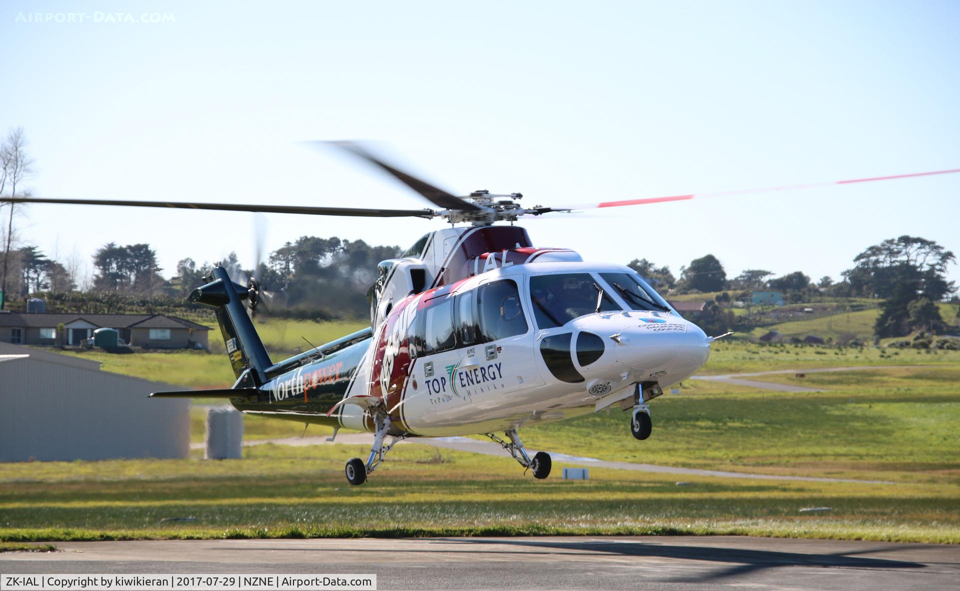 ZK-IAL, 1999 Sikorsky S-76A C/N 760133, At NZNE