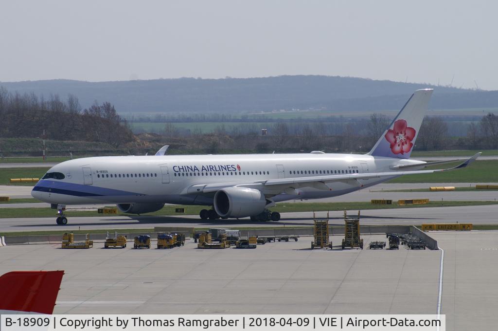 B-18909, 2017 Airbus A350-900 C/N 138, China Airlines Airbus A350-900