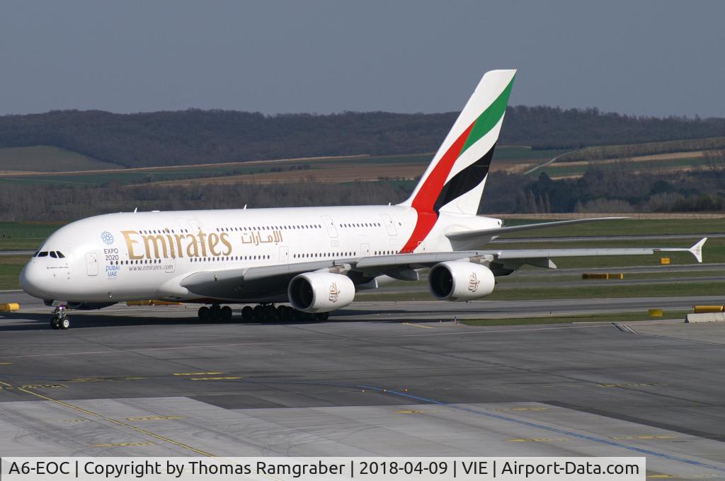 A6-EOC, 2014 Airbus A380-861 C/N 165, Emirates Airbus A380