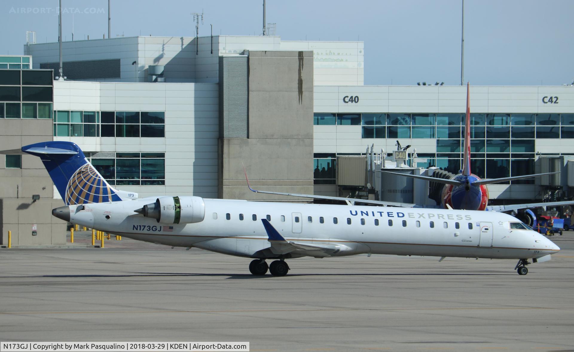 N173GJ, Bombardier CRJ-702 (CL-600-2C10) Regional Jet C/N 10287, CL-600-2C10