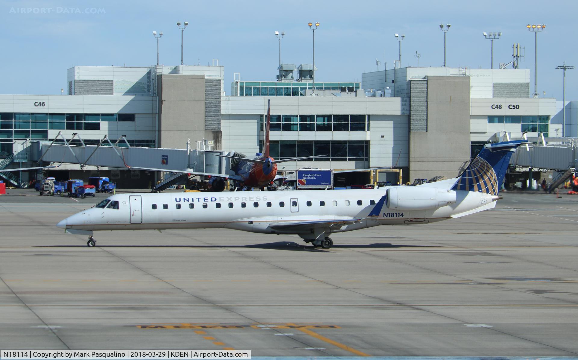 N18114, 2002 Embraer ERJ-145XR (EMB-145XR) C/N 145664, EMB-145XR