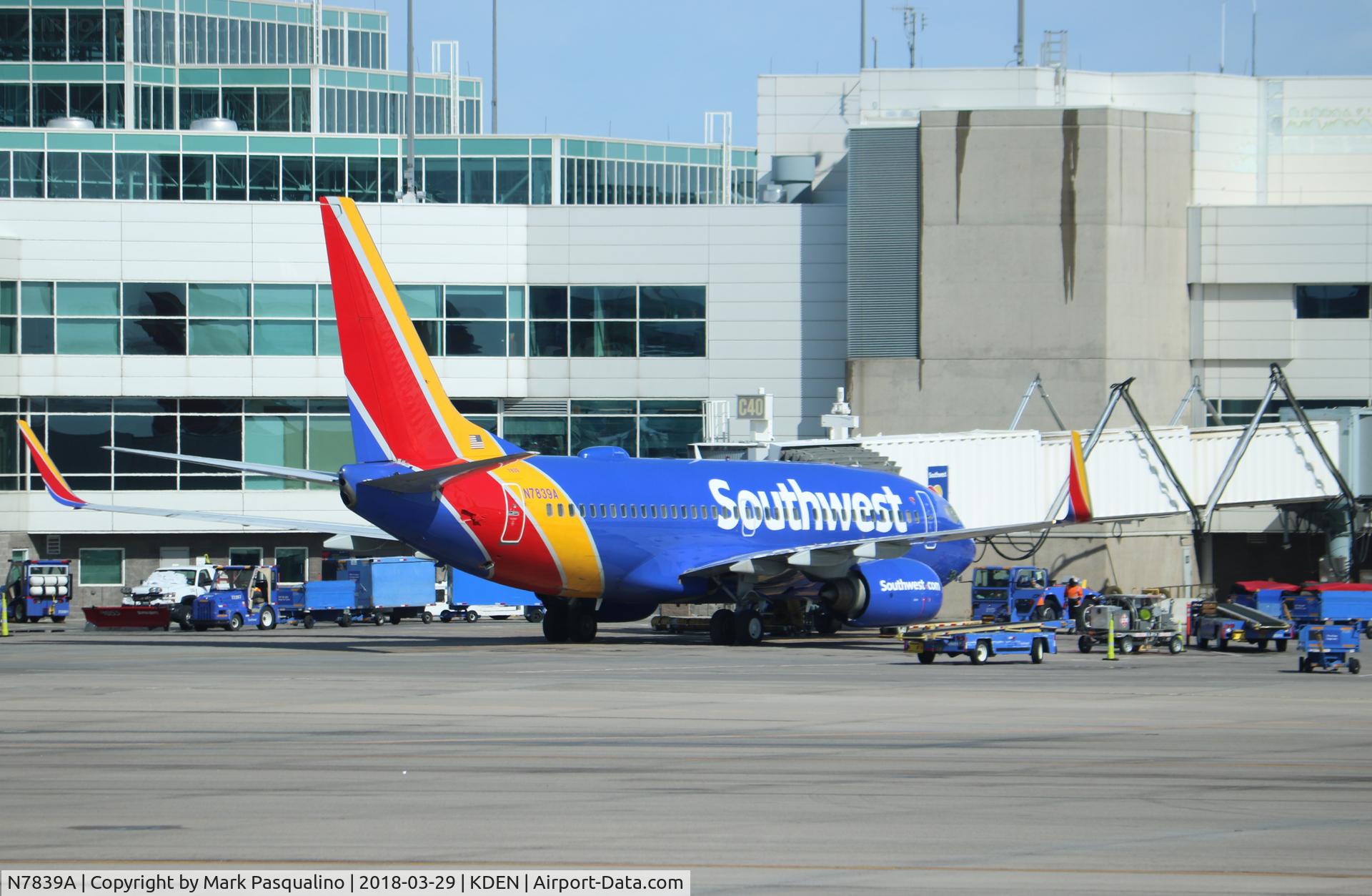 N7839A, 2001 Boeing 737-73V C/N 30243, Boeing 737-73V