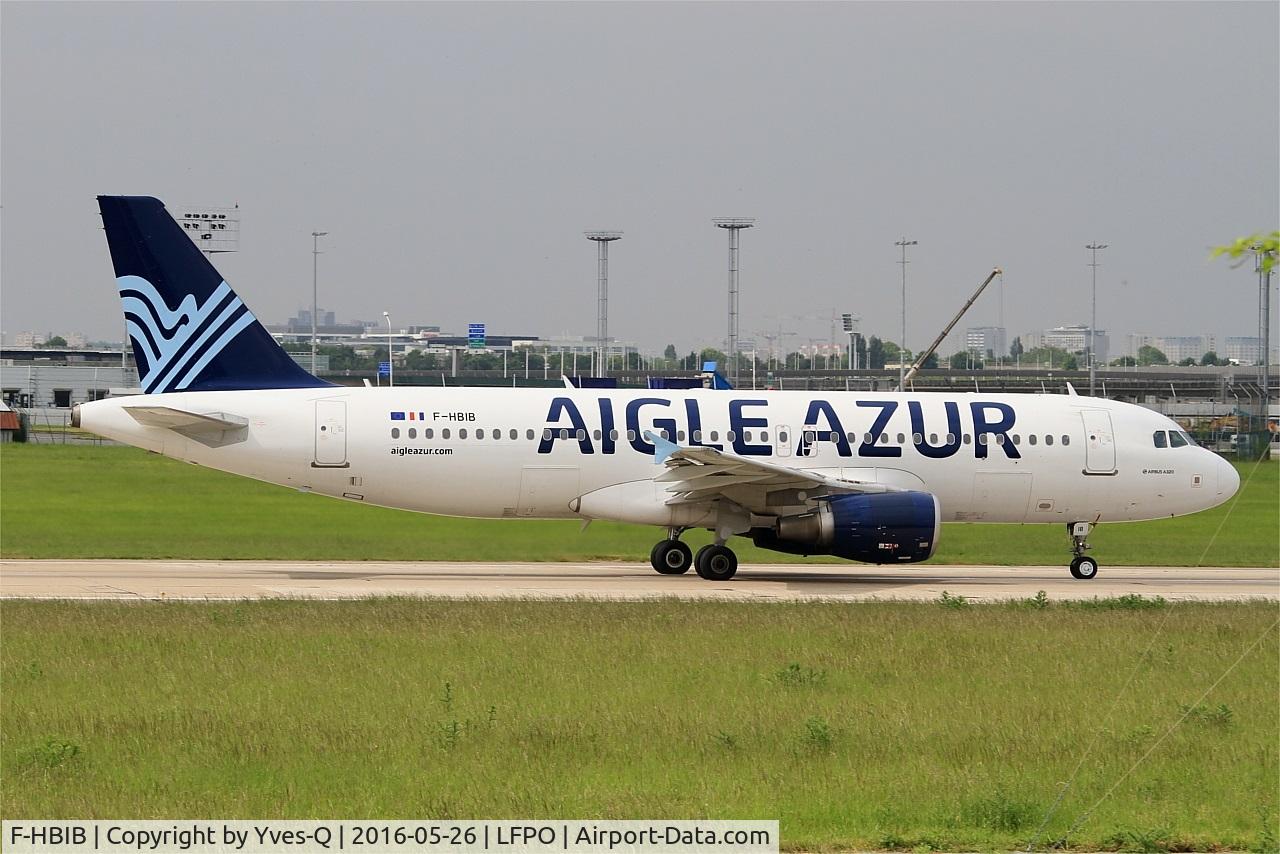 F-HBIB, 2007 Airbus A320-214 C/N 3289, Airbus A320-214, Take off run rwy 08, Paris-Orly airport (LFPO-ORY)