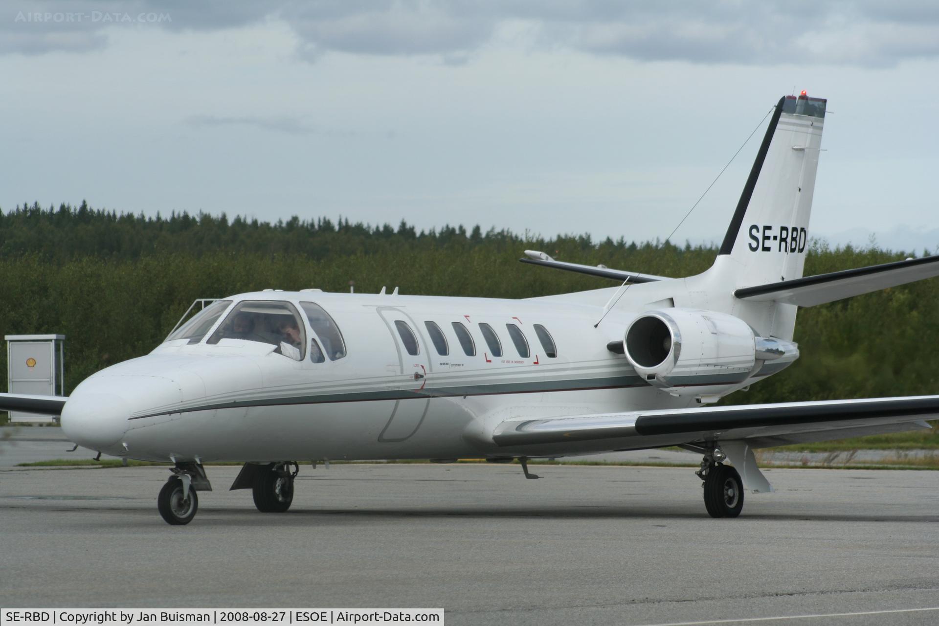 SE-RBD, 1982 Cessna 550 Citation II C/N 550-0354, Corporate